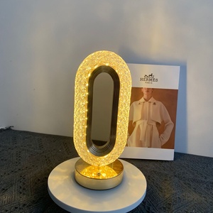 Wholesale Smart Home Products Luxury High-End Crystal <b>Table</b> <b>Lamp</b> Simple <b>Rechargeable</b> Night Light Internet Celebrity Decorative - Product Image 6