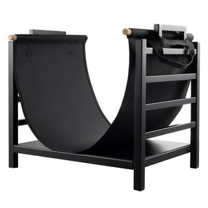 Porta Legna in Metallo <span class=keywords><strong>per</strong></span> Interni, Supporto Portatile <span class=keywords><strong>per</strong></span> Legna da Ardere con Tela <span class=keywords><strong>per</strong></span> Conservazione Legna all'Aperto - Product Image 1