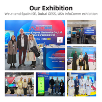 Écran plat interactif intelligent pour réunions commerciales, affichage personnalisé haut de gamme avec LED infrarouge Android 14