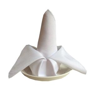 ポリエステル製 48x48cm カラフル無地 手作り アメリカンスタイル 洗濯可能 エレガントなディナーナプキン 結婚式 宴会 パーティー 家庭用 - Product Image 5