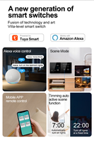 TuoAn Tuya Zigbee/WiFi Prise murale universelle intelligente avec USB et chargeur de type C avec contrôle Alexa