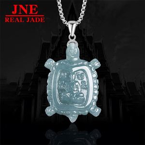 Pendentifs en <span class=keywords><strong>Jade</strong></span> Naturel <span class=keywords><strong>de</strong></span> Type Émeraude Bleue, Dragon d'Eau, Po Liu Cai, Tortue, Amulette, Asie du Sud-Est, <span class=keywords><strong>Thaïlande</strong></span>, <span class=keywords><strong>Bouddha</strong></span>, pour Hommes et Femmes - Product Image 2