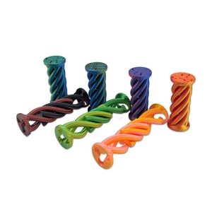 Elite Choice Top Sleek Polymeric Finish Elegant Helical Curve Emotional <strong>Balance</strong> Tool Vortex Illusion Toy for ADHD Autism Adults - Product Image 2