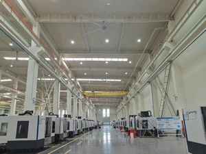 7.3m 24ft PMSM HVLS <b>Fan</b> IE5 Motor Aluminum Magnesium Alloy Blades 380V/220V Low Noise High Air Volume for Warehouse Barn Factory - Product Image 3