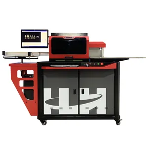 CNC otomatik 3D kanal harf bükme makinesi reklam akrilik led işareti alüminyum profil bobin trim bender araçları