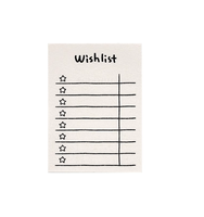 Bloc-notes de couverture Kraft en forme personnalisée de haute qualité format de poche papier magnétique collant bloc-notes mémo déchiré pour l'école et le bureau