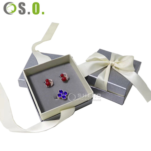 Pendant <b>Necklace</b> Silver Jewelry Portable Jewelry <b>Gift</b> <b>Box</b> and Bag Set Packaging with logo - Product Image 5