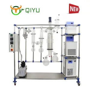 Turnkey Solution Fast Delivery extraction and separation of hemp oil Essential Oils CBD Glass Molecular Distillation