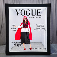 Boîte photo avec éclairage LED RGB Vogue Degree, livraison gratuite en 48h