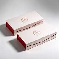 Boîte cadeau magnétique en carton écologique haut de gamme personnalisable pour l'emballage de parfums et cosmétiques, commandes en gros rapides