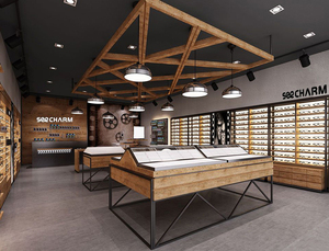 <span class=keywords><strong>Magasin</strong></span> <span class=keywords><strong>de</strong></span> lunettes personnalisé, 2 pièces, avec présentoir, <span class=keywords><strong>magasin</strong></span> optique, Design d'intérieur - Product Image 4