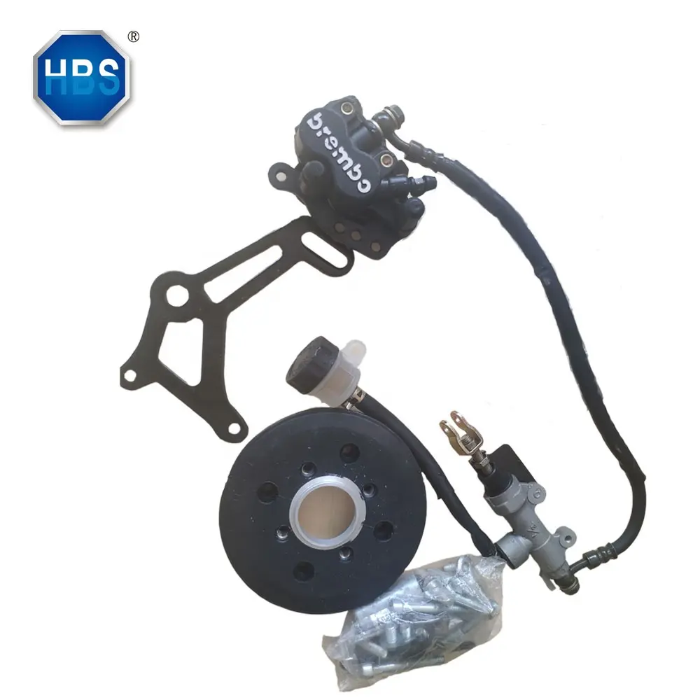 Hydraulic Disc Brake Assembly For Motorcycles ATV UTV With Rear Brake Pump