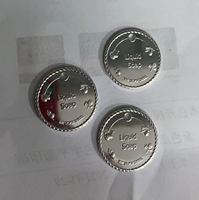 Étiquette métallique 3D OEM pour bouteille de savon, emblème or/argent, chaîne à billes, décoration 3D pour bouteille, étiquette logo métallique personnalisée