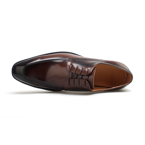 New Classic <strong>Shoes</strong> Fashion Design Genuine Leather Lace up Cow Leather Men British Derby Dress <strong>Shoes</strong> ALF-QX1 - Product Image 4