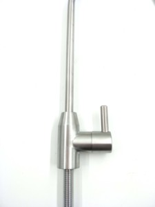 Vòi nước TAP nhà bếp thép không gỉ bạc CE Cung cấp thẩm thấu ngược lọc nước Vòi 28 Ion Kiềm máy Phụ kiện AR - Product Image 3