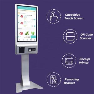 Quiosco de pago de autoservicio con pantalla táctil grande de 32 pulgadas, centro comercial, pedido automático, quiosco todo en uno, - Product Image 4