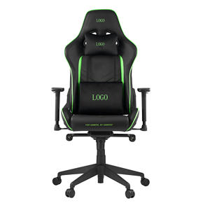 <span class=keywords><strong>Razer</strong></span>, silla de juego de estilo de carreras <span class=keywords><strong>negra</strong></span> de alta calidad, barra de red ajustable, silla de oficina reclinable de cuero con respaldo alto, diseño moderno - Product Image 1