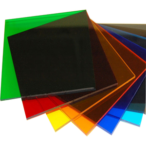 Feuille acrylique de couleur cramoisie ignifuge certifiée FAA pour cloisons de cabine de jet privé et panneaux intérieurs - Product Image 2
