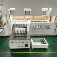 Analyseur d'azote Kjeldahl CHINCAN KDN-04C KDN-08C avec four de digestion 220V, système de distillation Kjeldahl