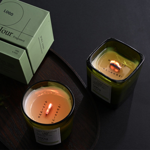Vela Aromática de Cera de Soya Premium AIKUN, Etiqueta Personalizada, Regalo de Aromaterapia para el Dormitorio, Decoración Relajante para el Hogar y Spa - Product Image 2