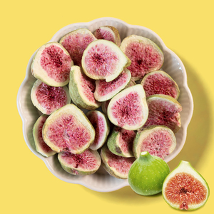 Figues lyophilisées FD, vertes, croustillantes, en blocs, pour snacks cuits, vente en gros, spécialité, infusion <span class=keywords><strong>de</strong></span> fruits, <span class=keywords><strong>eau</strong></span>, 1kg - Product Image 1