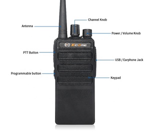 Etmy ET-99 radio không dây portatiles với loa <span class=keywords><strong>Microphone</strong></span> talkiewalkie <span class=keywords><strong>VHF</strong></span> - Product Image 3