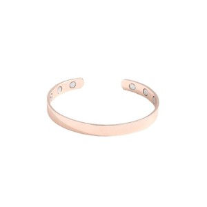Magnetic <b>Bracelet</b> Rose Gold Open Cuff Unisex Jewelry For Men And Women - Product Image 5