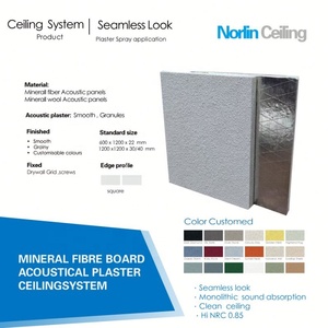 Sistema di Controsoffitto in Lana Minerale Acustica Senza Giunture, Soluzione Acustica e Murale, Pannelli Monolitici per Insonorizzazione - Product Image 2