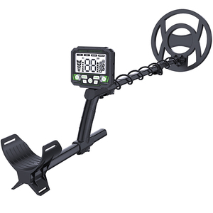 Detector de Metales Multifrecuencia con Bobina de Búsqueda Impermeable, Alta Sensibilidad, Herramienta de Prospección para Adultos, Plástico ABS Negro - Product Image 4