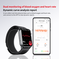 Reloj Inteligente con Bomba de Aire de 2.10 Pulgadas, Gestión de Emociones, Evaluación del Riesgo de Depresión, Detección de Estrés EDA, Análisis de Cortisol