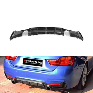 Auto In Fibra di carbonio Paraurti Posteriore Lip Diffusore per <span class=keywords><strong>BMW</strong></span> <span class=keywords><strong>4</strong></span> <span class=keywords><strong>Serie</strong></span> F32 F33 F36 M Sport <span class=keywords><strong>Gran</strong></span> Coupe Berlina Convertibile 2014-2018 - Product Image 1