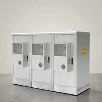 Boîtier extérieur métallique personnalisé de 19 pouces, étanche IP65/IP55, pour batteries UPS, énergie solaire, télécommunications, revêtement poudré, 18-47U