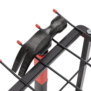 Chariot <span class=keywords><strong>de</strong></span> rangement polyvalent en métal <span class=keywords><strong>pour</strong></span> <span class=keywords><strong>outils</strong></span> <span class=keywords><strong>de</strong></span> <span class=keywords><strong>jardin</strong></span> extérieur - Product Image 3