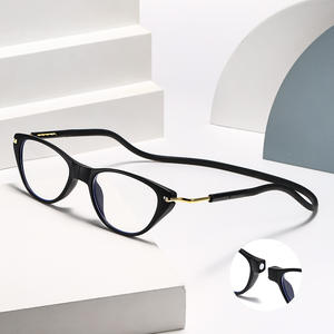 Imán magnético portátil Lentes presbiópicas <span class=keywords><strong>Gafas</strong></span> Lunettes De Soleil Bloqueo azul <span class=keywords><strong>Gafas</strong></span> de lectura plegables - Product Image 4