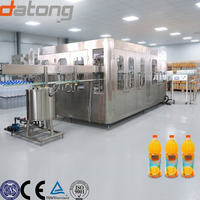 Sapvulmachine, fruit sap bottelapparatuur, sap warmvulmachine