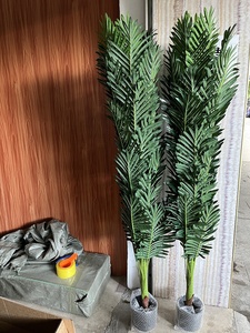 Palmera Artificial de 160 cm con 30 Hojas, Bonsái para Decoración del Hogar - Product Image 4