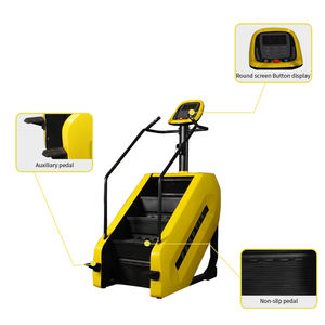Attrezzatura da palestra commerciale scala elettrica per alpinisti sport Fitness regolabile per esercizi aerobici commerciali palestra macchina per scale - Product Image 4