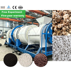 Ligne de granulation d'engrais industrielle 3 en 1 pour le recyclage du fumier de vache et du compost - Product Image 1