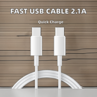 Câble USB Premium Ligne de données pour iPhone 12 2.1A Câble de données USB à charge rapide pour chargeur iPhone cordon d'alimentation