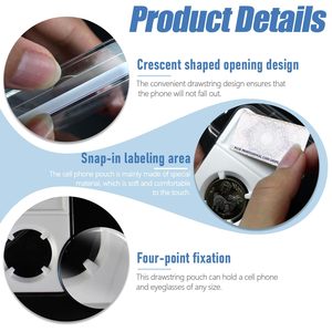 Support de présentation pour pièces de monnaie Morgan Silver Dollar, avec capsule de sécurité à quatre points, étui de collection - Product Image 3