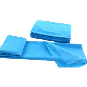 Coprimaterasso Monouso in TNT PP SSPE SMS Blu Traspirante per Uso Medico, <span class=keywords><strong>Telo</strong></span> per Trasferimento Pazienti 210*120cm - Product Image 5