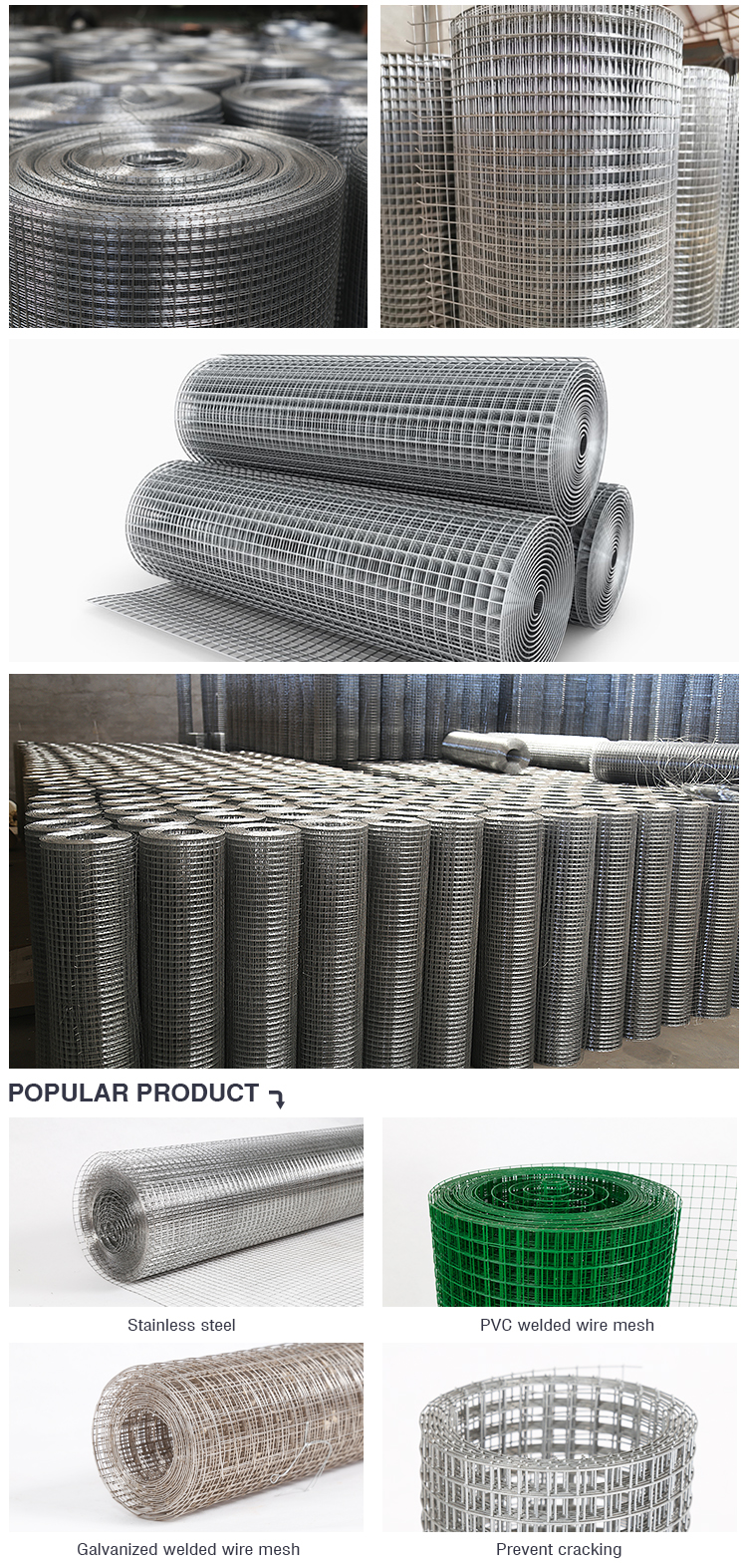 Low Carbon Steel 6 Ft Welded Wire Fencing Panels Concrete Reinforcing For Construction