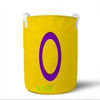 Sac de rangement matelassé à cordon personnalisé avec drapeau de la fierté intersexuelle pour le rangement dans la garde-robe et le tri des câbles et gadgets à domicile/bureau