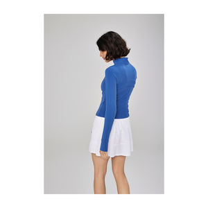 Nueva moda deportiva Casual abrigo adelgazante ajuste manga larga cremallera completa Otoño Invierno mujer Fitness chaqueta ropa de entrenamiento - Product Image 2