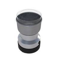 Nouveau mixeur électrique de cuisine en acier inoxydable pour poudre de café, mélangeur multifonction pour aliments et céréales, 4 lames, mini moulin à café 300 ml