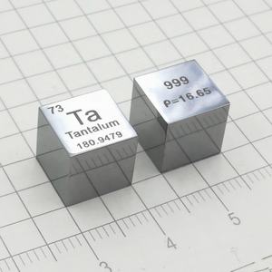 Yeemeida Tantalum <span class=keywords><strong>Ta</strong></span> Metal Kubus 10mm 99,95% Murni 16,6g Model <span class=keywords><strong>Ta</strong></span>-2 untuk Koleksi Unsur - Product Image 3