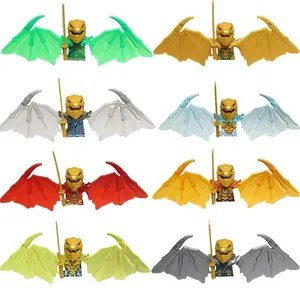 ชุดตัวต่อ Ninja Building Blocks Nya Lord Garmadon Mr. Skull Wizard Moro <span class=keywords><strong>Chokun</strong></span>-40-Piece ของเล่นประกอบพลาสติก ABS สำหรับเด็กอายุ 14 ปีขึ้นไป - Product Image 6