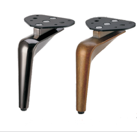 Pied de canapé en aluminium, pied de meuble en métal pour fête, 1 pièce