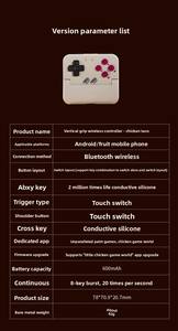 Gaisi <span class=keywords><strong>Little</strong></span> <span class=keywords><strong>Chicken</strong></span> Taco Mobile para Controlador de Juegos, Batería Integrada, Función NFC para Switch/<span class=keywords><strong>PC</strong></span>/Android/iOS, Mini Juego - Product Image 6