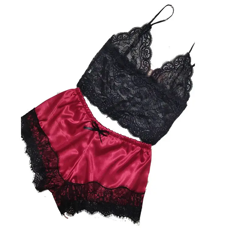 Lingerie sexy, transparente, à la mode, pour femme, justaucorps vidéo, nuisette érotique